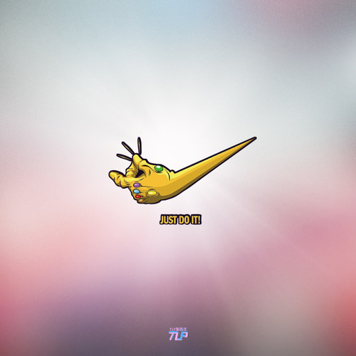 灭霸响指恶搞防水无痕车贴