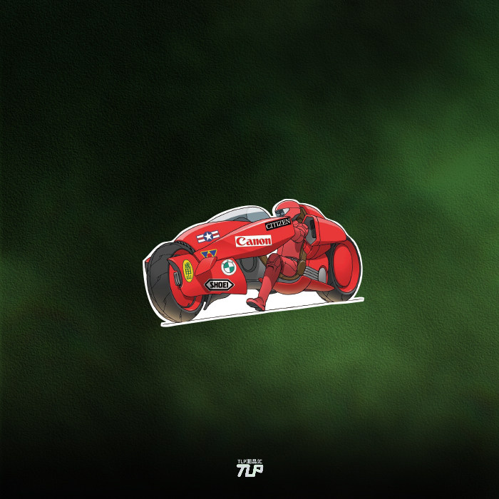 TLP反光车贴 阿基拉 AKIRA大友克洋赛博朋克动漫摩托机车防水贴纸,汽车用品/电子/清洗/改装,汽车装饰贴/反光贴,淘宝优惠券,粉丝福利购,淘宝优惠卷