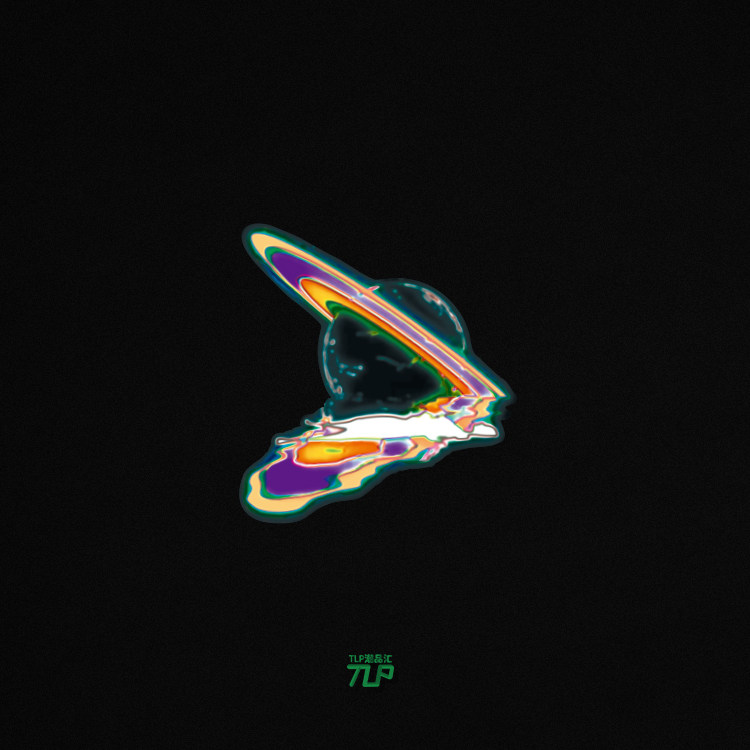 tlp反光贴 迷幻风 躺在银河中 仰望宇宙 星空 笔记本多用防水贴纸