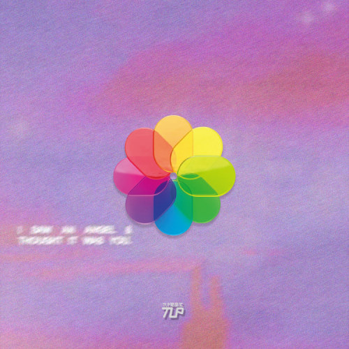 TLP反光贴 心情切片系列 彩色片 叠加渐变色 蒸汽波 平面平板贴纸