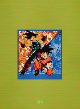 TLP反光车贴 七龙珠DRAGON BALL孙悟空赛亚人Saiyan卡卡罗特动漫