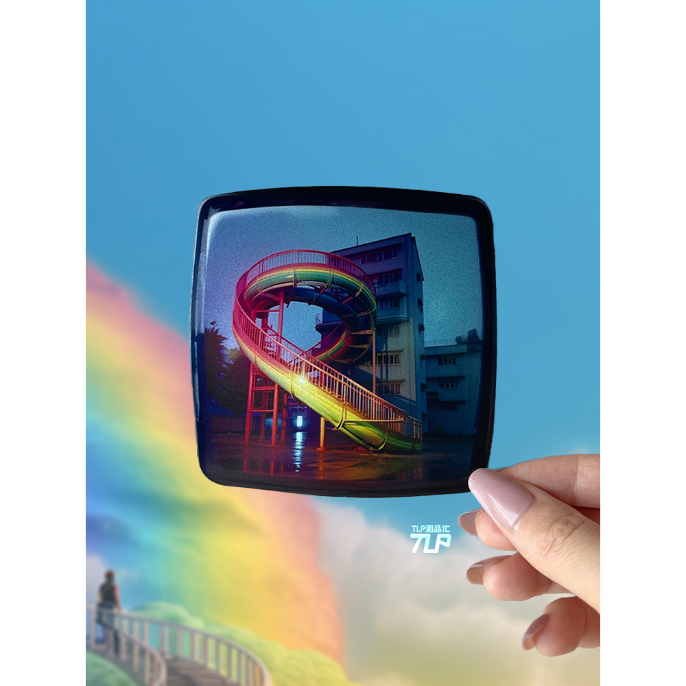 梦核怪核贴纸显示器风原创