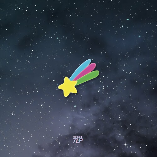 RETLPER彩色流星拖尾防水贴纸