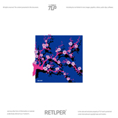 意境 RETLPER反光车贴 新中式 梅花凌寒独自开 防水平面贴纸 原创