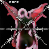 仿镀铬效果 荆棘倒刺铁丝网铁刺 平面贴纸 远离勿扰 TLP镂空车贴