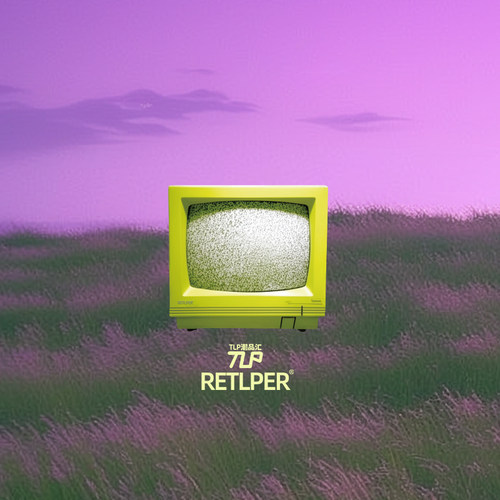 RETLPER反光贴纸 原创 雪花屏电视 立体感防水汽摩装饰平面贴纸
