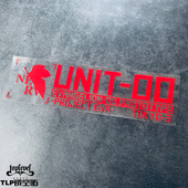 TLP镂空车贴 EVA战士0号机绫波丽EVANGELION动漫汽摩防水贴纸