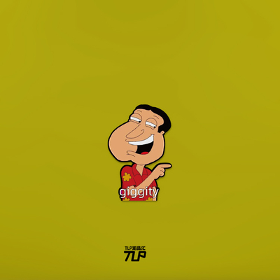 TLP反光车贴 Q哥 giggity 口头禅 出生之家 动漫防水多用个性贴纸