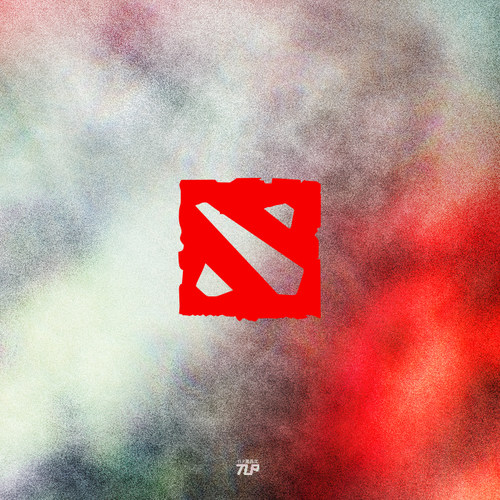 镂空dota2标志刀塔游戏玻璃车贴