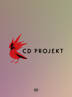 TLP镂空车贴 CDPROJEKT波兰蠢驴巫师3游戏公司标志防水贴纸