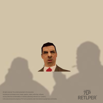 RETLPER反光贴纸 憨豆圣安地列斯表情meme 汽摩装饰平面防水贴纸