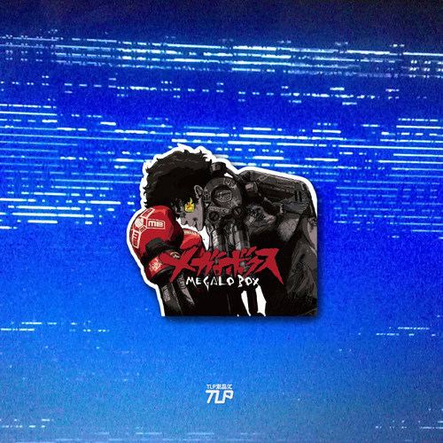 TLP反光贴 MEGALO BOX明日之丈装甲重拳JNKDOG摩托车汽车防水贴纸