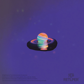 星球 RETLPER反光贴纸 涟漪 空间中 立体感汽摩平面贴纸 原创