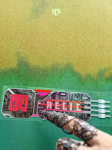 赛博朋克RELIC意识芯片贴纸原创