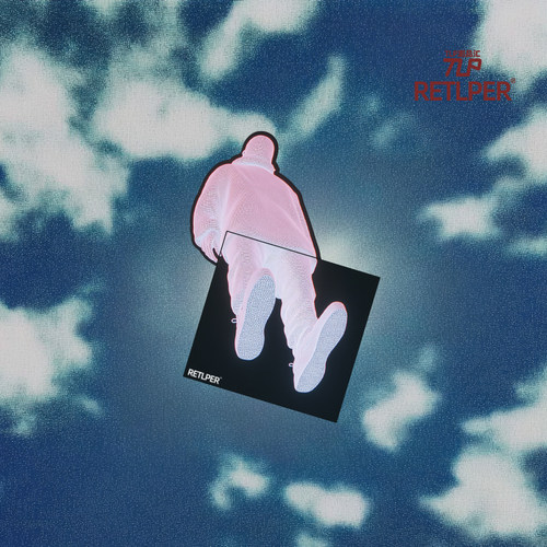 RETLPER反光贴纸 原创 俯视众生 立体感 防水平面汽摩装饰贴纸