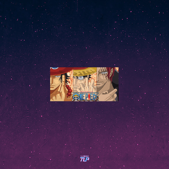 tlp反光车贴海贼王路飞香克斯