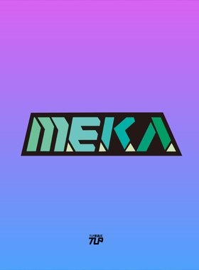 TLP反光车贴 守望先锋喷漆涂鸦周边DVA MEKA汽车摩托行李箱贴纸