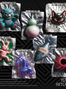 RETLPER反光车贴 原创 RE锐儿收集的第一批样本 立体感 平面贴纸