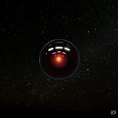 TLP反光车贴 2001太空漫游 Odyssey哈尔9000库布里克科幻电影贴纸