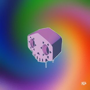 TLP反光车贴 守望先锋喷漆涂鸦周边黑影头像骷髅笔记本贴行李箱贴