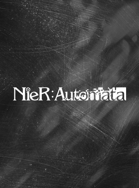 TLP镂空车贴 尼尔机械纪元2B小姐姐单机主机游戏PS4steam汽车贴纸