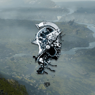 死亡搁浅Death Stranding多用平面贴纸 Ludens宇航服 TLP镂空车贴