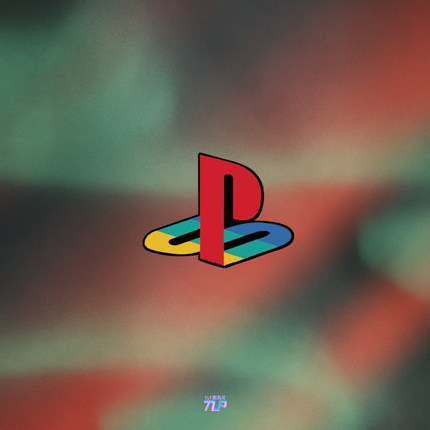 TLP反光车贴 PlayStation PS2标志logo怀旧主机单机游戏防水贴纸