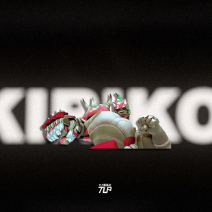 TLP反光贴 cos雾子的铁拳憨憨 重拳灵狐 OW守望先锋游戏 防水贴纸