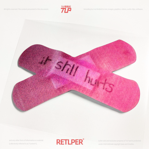RETLPER创可贴补丁反光防水车贴