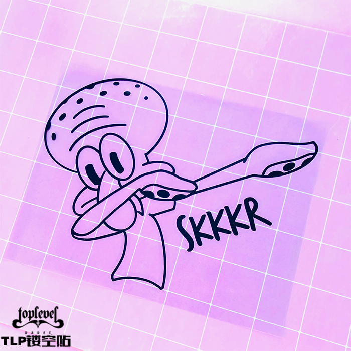 镂空车贴手势swagTLPDab海绵