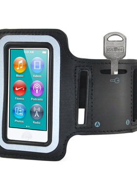适用苹果iPod nano 7代臂带 运动手臂带nano8跑步工具 防汗保护套