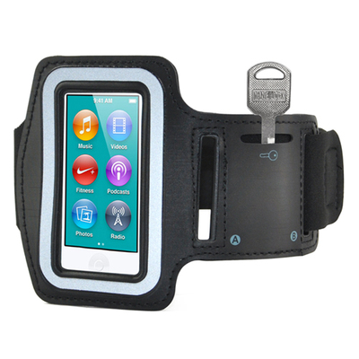 适用苹果iPod nano 7代臂带 运动手臂带nano8跑步工具 防汗保护套
