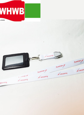 Austrian奥地利航空经典创意个性流飞机安全扣手机挂绳带厂牌礼品