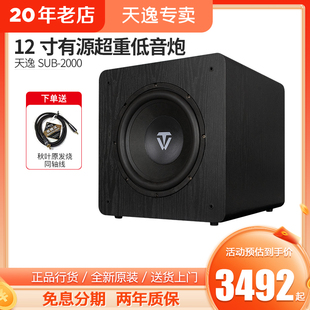 6000 Winner 4000 2000 8000大功率专业有源低音炮带功放 天逸SUB