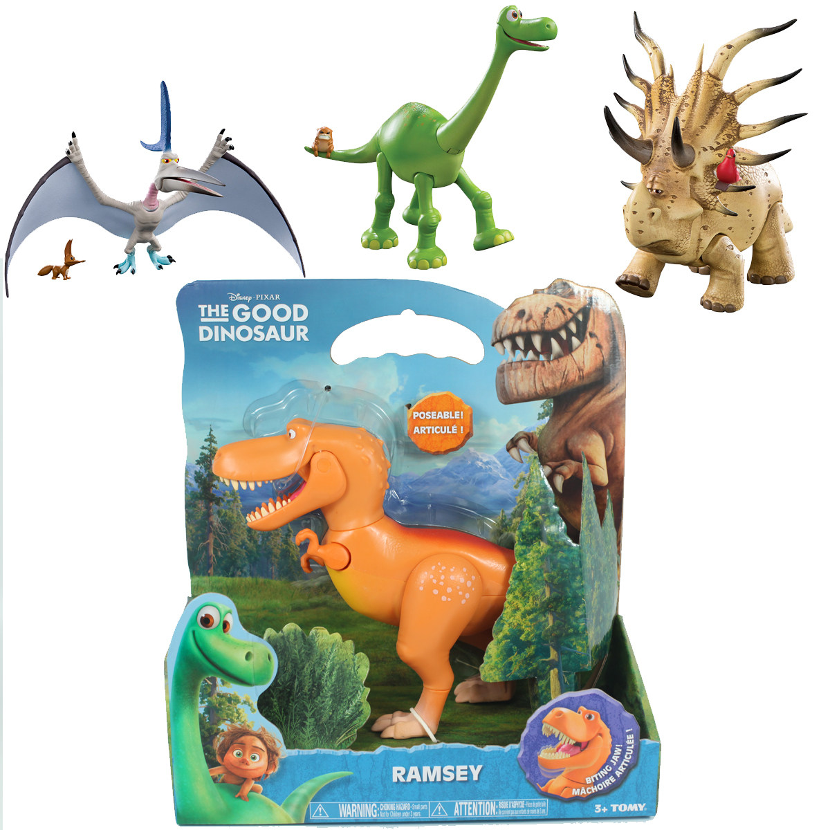 玩具总动员恐龙当家霸王龙ramsey拉姆西男孩玩具