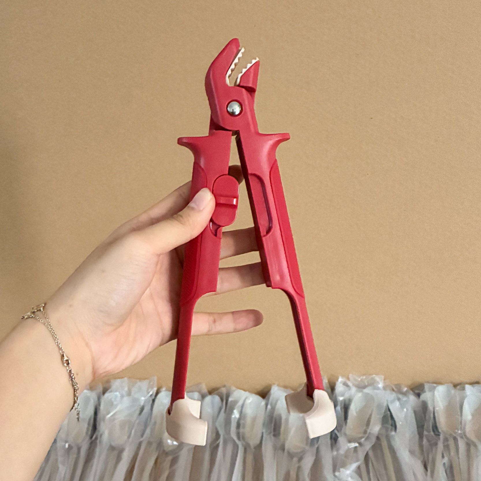 防烫夹取盘取碗夹厨房耐高温硅胶防滑夹菜盘烤盘蒸锅夹二合一ins