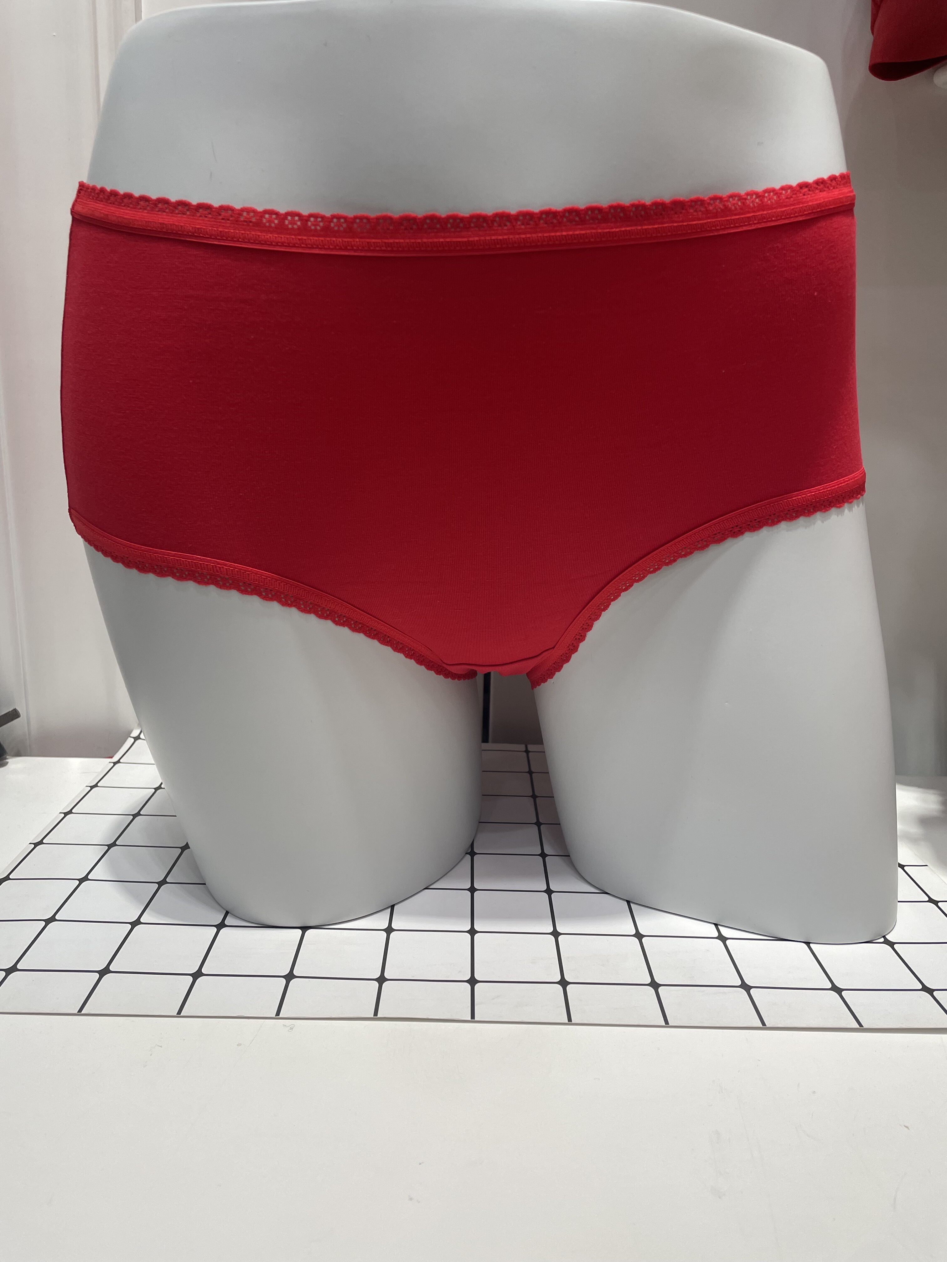 Triumph黛安芬专柜现货7A抗菌舒适纯色女士中高腰小裤V227721