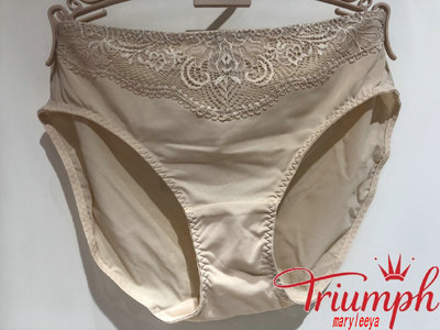 Triumph/黛安芬蕾丝边中腰三角裤