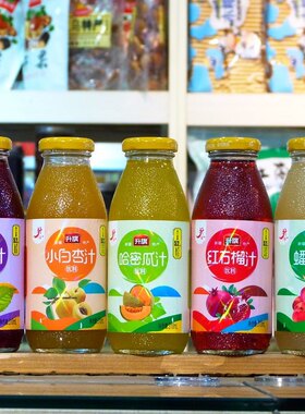 石榴汁哈密瓜汁升旗果汁