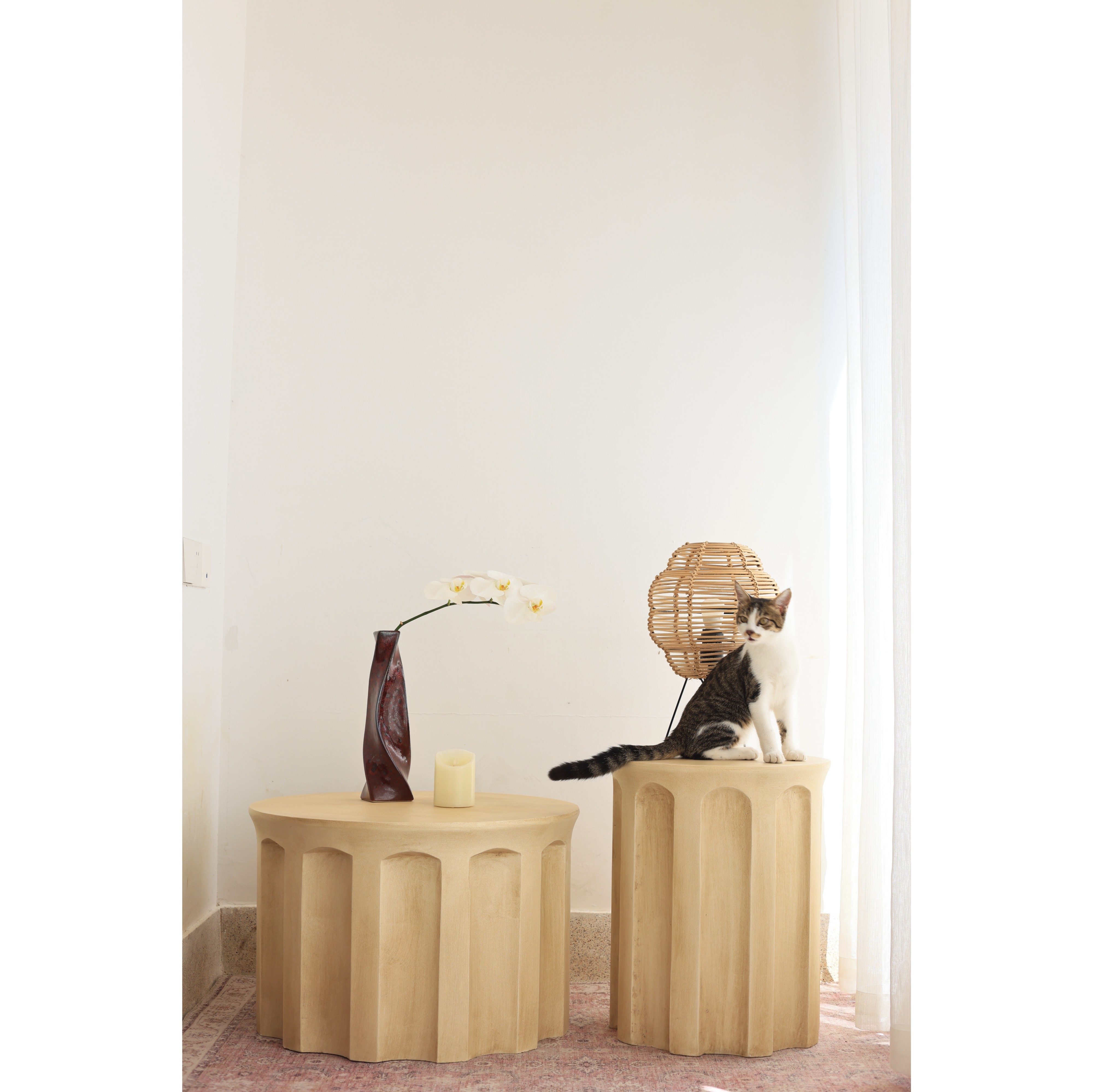 拱门套几复古茶几客厅家用