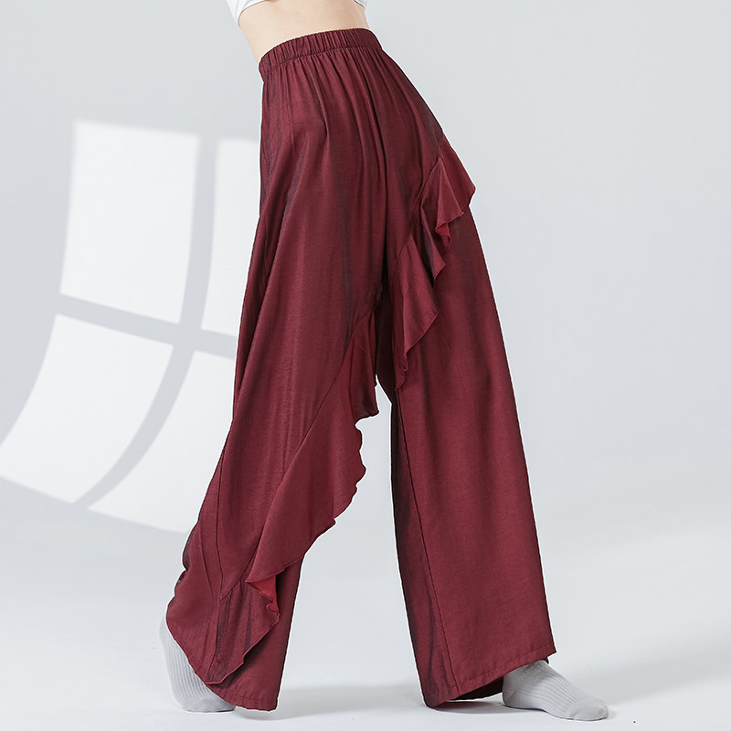 GTD现代舞阔腿裤宽松成人舞蹈练功裤中国舞古典舞服装女仙气飘逸,运动/瑜伽/健身/球迷用品,古典舞服,淘宝优惠券,粉丝福利购,淘宝优惠卷