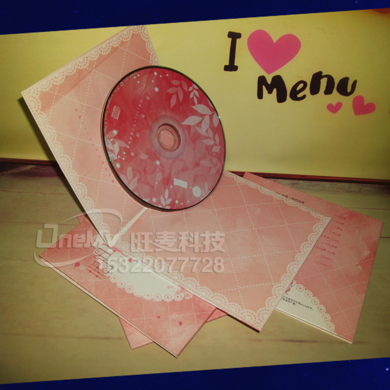 个人专辑纸盒订制 个人EP CD专辑包装订制 CD DVD包装纸盒