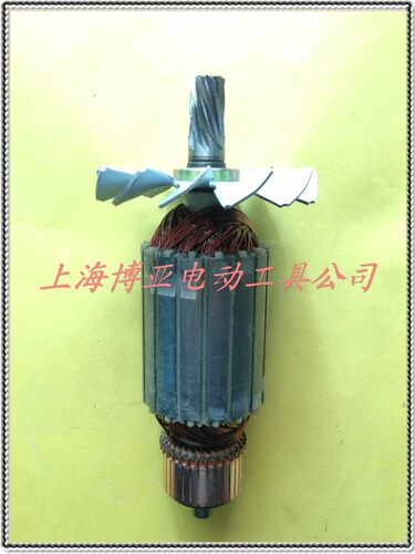 东成钢材切割机转子J1G-FF02-355 TCH-355HB型材355切割机配件