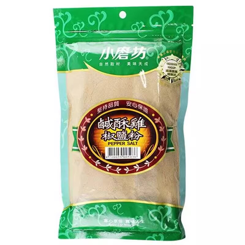 台湾小磨坊咸酥鸡椒盐粉300g 袋装 纯素炸鸡排/盐酥鸡