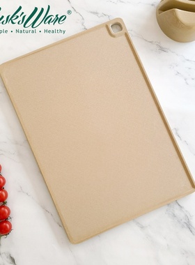 新款菜板防霉抗菌家用食品级稻壳砧板厨房婴儿辅食案板水果切菜板