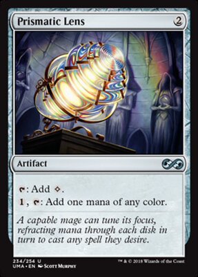 牌客窝 万智牌 虹彩透镜 Prismatic Lens 银 神器 闪
