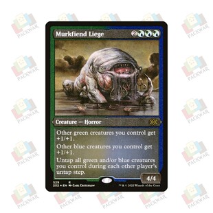 牌客窝 万智牌 黯境王侯 Murkfiend Liege 金 多色 闪