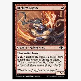 Reckless 鲁莽跟班 Lackey 铁 闪 牌客窝 红 万智牌