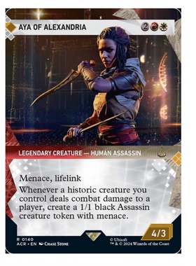 牌客窝 万智牌  亚历山大的艾雅 Aya of Alexandria 金 多
