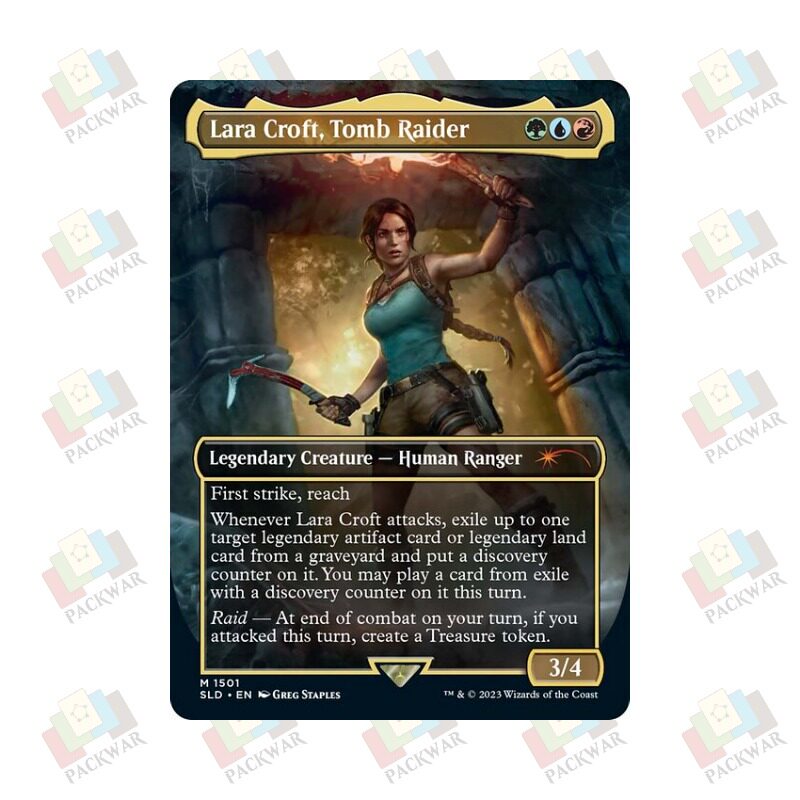 古墓丽影劳拉·克劳馥 Lara Croft, Tomb Raider 秘稀 多色 闪